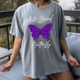 Introvert Antisocial Butterfly For Women Men Women's Comfort Colors T-Shirt Gray Introvert Antisocial Butterfly For Women Men Women's Comfort Colors T-Shirt Gray