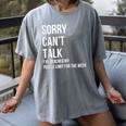 Introvert Can't Talk Reached People Limit For The Week Women's Comfort Colors T-Shirt Gray Introvert Can't Talk Reached People Limit For The Week Women's Comfort Colors T-Shirt Gray
