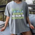 Introvert Farming Life Gardening For Geeky Plant Lover Women's Comfort Colors T-Shirt Gray Introvert Farming Life Gardening For Geeky Plant Lover Women's Comfort Colors T-Shirt Gray