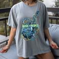 Introvert Music Lover Electric Guitar Rock Women's Comfort Colors T-Shirt Gray Introvert Music Lover Electric Guitar Rock Women's Comfort Colors T-Shirt Gray