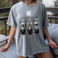 Introvert Relaxation Me Myself And Silence Skulls Women's Comfort Colors T-Shirt Gray Introvert Relaxation Me Myself And Silence Skulls Women's Comfort Colors T-Shirt Gray