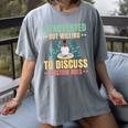 Introvert Saying Antisocial Sarcasm Introverts Women's Comfort Colors T-Shirt Gray