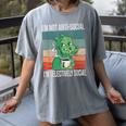 Introvert Selectively Social Anti-Social Shy Women's Comfort Colors T-Shirt Gray