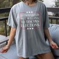 Introverted But Willing To Discuss Elections Funny Men Women Women's Comfort Colors T-Shirt Gray Introverted But Willing To Discuss Elections Funny Men Women Women's Comfort Colors T-Shirt Gray