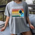 Introverted But Willing To Discuss Sanctuary Moon Women's Comfort Colors T-Shirt Gray Introverted But Willing To Discuss Sanctuary Moon Women's Comfort Colors T-Shirt Gray