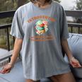 Introvert's Passion For French Patisserie Macarons Women's Comfort Colors T-Shirt Gray