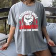 Introverts Unite Separately In Your Own Homes Saying Women's Comfort Colors T-Shirt Gray