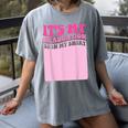It's My Graduation Sign My Shirt Groovy Girls Graduation Women's Comfort Colors T-Shirt Gray