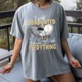 I Just Graduated I Know Everything Graduation Women's Comfort Colors T-Shirt Gray