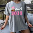 Kids Class Of 2031 Back To School Graduation T-Shirt Women's Comfort Colors T-Shirt Gray