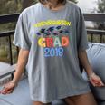 Kids Kindergarten Graduation Graduate Shirt Women's Comfort Colors T-Shirt Gray