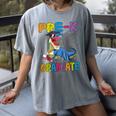Kids Pre-K Graduate Dinosaur T-Rex Pre Kindergarten Graduation Women's Comfort Colors T-Shirt Gray