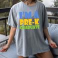 Kids Pre-K Graduate Shirt For Graduation 2018 Women's Comfort Colors T-Shirt Gray