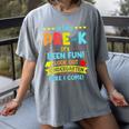 Kids So Long PRE-K It's Been Fun Graduation Women's Comfort Colors T-Shirt Gray