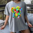 Kids Teens Graduation I Heart My Teachers I Love My Teachers Women's Comfort Colors T-Shirt Gray