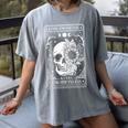 Kinda Emotional Kinda Emotionless Tarot Card Introvert Women's Comfort Colors T-Shirt Gray
