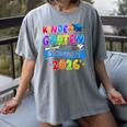 Kindergarten Graduate Kindergarten Class Of 2026 Graduation Women's Comfort Colors T-Shirt Gray