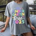 Kindergarten Graduation Kindergarten Grad Kid Girl Boy 2025 Women's Comfort Colors T-Shirt Gray
