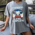 Kindergarten Graduation Level Complete Gamer 2024 Gaming Boy Women's Comfort Colors T-Shirt Gray