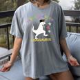 Kindergarten Graduation Shirt 2019 Dinosaur Graduate Party Women's Comfort Colors T-Shirt Gray