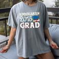 Kindergarten Graduation Shirt Boys Girls Graduate Women's Comfort Colors T-Shirt Gray