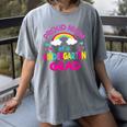 Kindergarten Graduation Shirt Mom For Girl Graduate Tee Women's Comfort Colors T-Shirt Gray