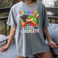 Kindergarten Level Complete Last Day Of School Graduation Women's Comfort Colors T-Shirt Gray