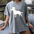 Labrador Retriever Graduation Dog Graduate For Men Women Kids Women's Comfort Colors T-Shirt Gray