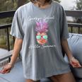 Last Day Of School Shirt Teacher Tee Graduation Men Women Kids Women's Comfort Colors T-Shirt Gray