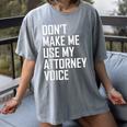 Lawyer Law School Graduation Attorney Men Women Women's Comfort Colors T-Shirt Gray