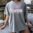 Licensed Esthetician 2023 Graduation Women's Comfort Colors T-Shirt Gray