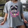 Lil Miss 1st Grade Grad Graduation Last Day Of 1st Grade Women's Comfort Colors T-Shirt Gray