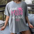 Little Miss Pre-K Grad Preschool Prek Graduation 2025 Women's Comfort Colors T-Shirt Gray