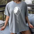 Lone Balloon Celebration Individualistic Introvert Party Women's Comfort Colors T-Shirt Gray Lone Balloon Celebration Individualistic Introvert Party Women's Comfort Colors T-Shirt Gray