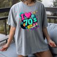 I Love The 70s Retro Cassette Roller Vinyl Disco Nostalgia Women's Comfort Colors T-Shirt Gray