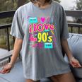 I Love The 90'S 90s Nostalgia Women's Comfort Colors T-Shirt Gray