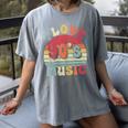 I Love 90's Music Retro Style Nostalgia Cassette 1990s Party Women's Comfort Colors T-Shirt Gray