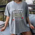 In Loving Memory Of My Brother Gone But Never Forgotten Women's Comfort Colors T-Shirt Gray In Loving Memory Of My Brother Gone But Never Forgotten Women's Comfort Colors T-Shirt Gray