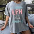 LPN Licensed Practical Nurse Graduation Nursing Nurses Week Women's Comfort Colors T-Shirt Gray