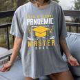 Master 2021 Graduation Graduate Masters Degree Women's Comfort Colors T-Shirt Gray