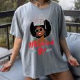 Master Degree Graduation Gifts Black Girl Women's Comfort Colors T-Shirt Gray