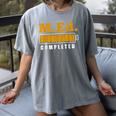 Master Graduation Completed Master Of Education Teacher Men Women Women's Comfort Colors T-Shirt Gray