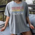Mastered It Masters Degree Graduation Shirt For Him Her Women's Comfort Colors T-Shirt Gray