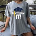 Mastered It T Shirt Graduation Men Graduate Women's Comfort Colors T-Shirt Gray