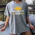 Masters Degree Graduation Mastered It Class Of 2026 Graduate Women's Comfort Colors T-Shirt Gray