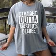 Masters Degree Graduation Mastered It MBA Graduation Women's Comfort Colors T-Shirt Gray