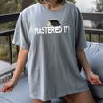 Masters Graduation Mastered It Tee For Him Her Women's Comfort Colors T-Shirt Gray