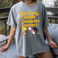 Master's Thesis Passed Goal Digger Master's Graduation Women's Comfort Colors T-Shirt Gray