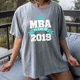 MBA Class Of 2019 Graduate Business School Graduation Women's Comfort Colors T-Shirt Gray