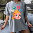 Meme Queen In Silence Introvert Anti People Antisocial Quiet Women's Comfort Colors T-Shirt Gray